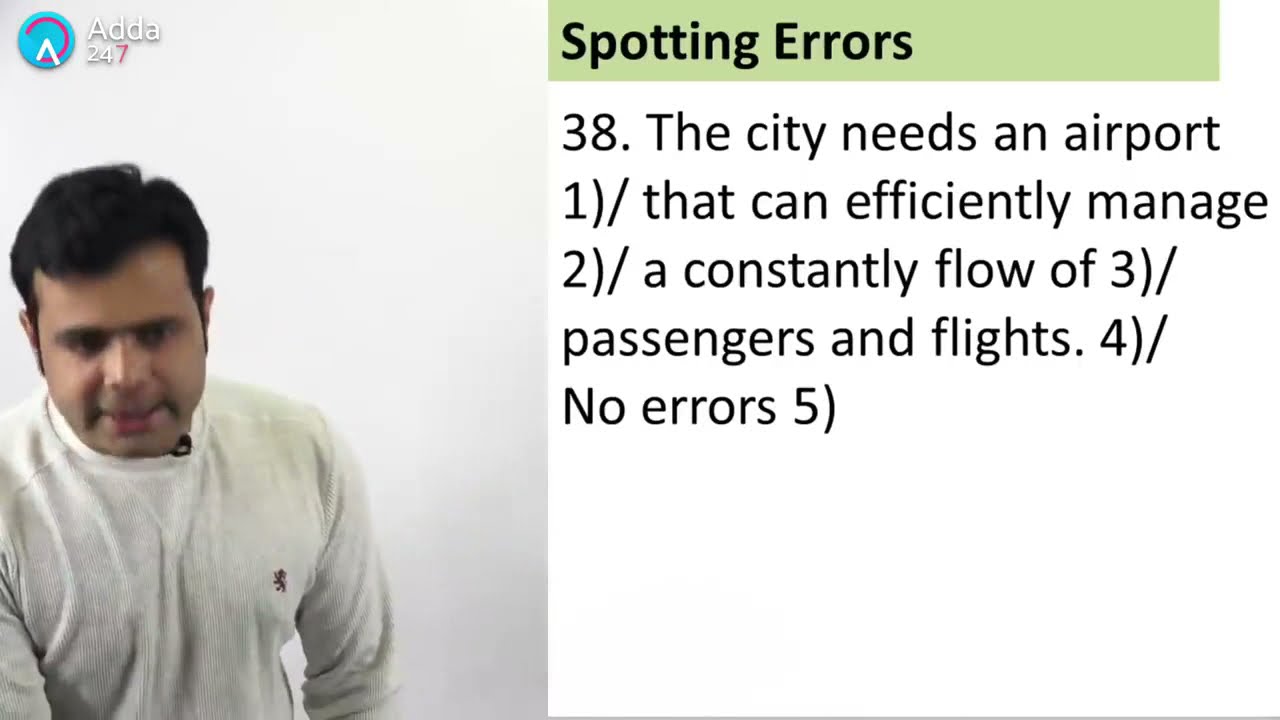 Best English Grammar Clases | Ratnesh Sir | SSC CGL Exams 2018-19 | Best Of Adda247