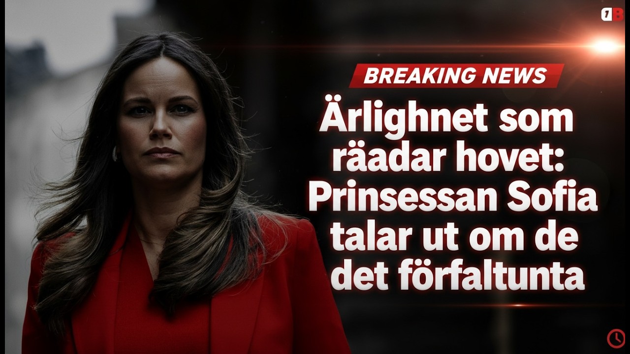 PRINSESSAN SOFIA ERKÄNNER mötet med Epstein – men SANNINGEN bakom chockerar