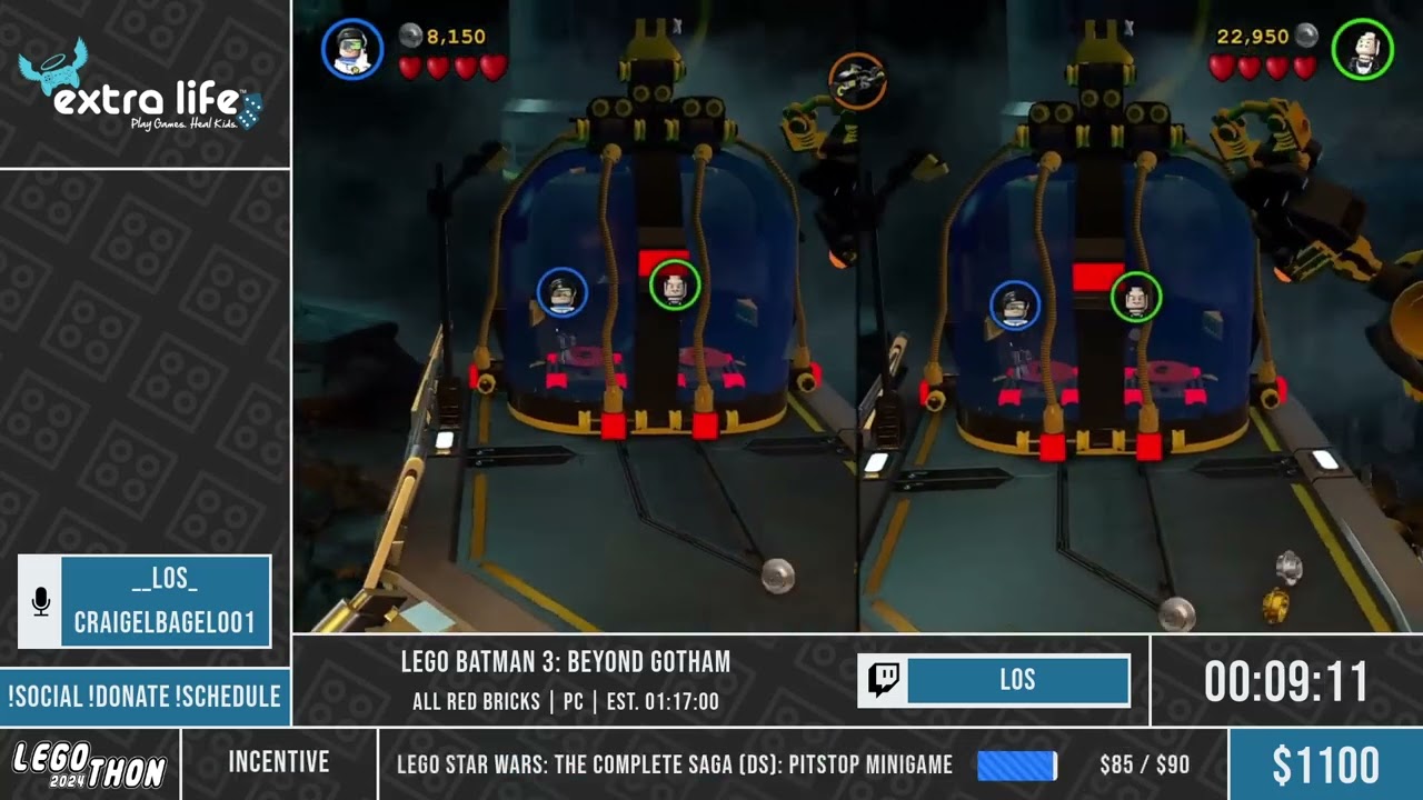 LEGOthon 2024: LEGO Batman 3: Beyond Gotham All Red Bricks by __Los_