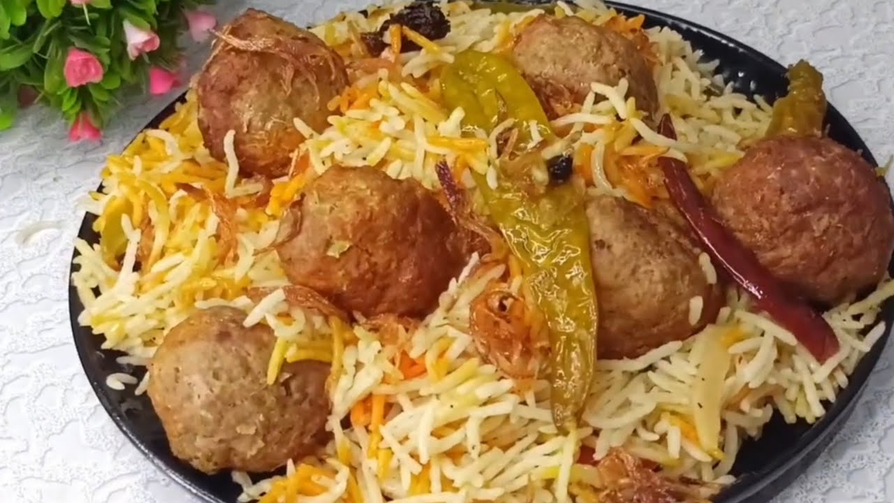 Juicy kofta biryani Eid special recipe/दमदार कोफ्ता बिरयानी बनाने का आसान तरीका/Kofta Biryani Recipe