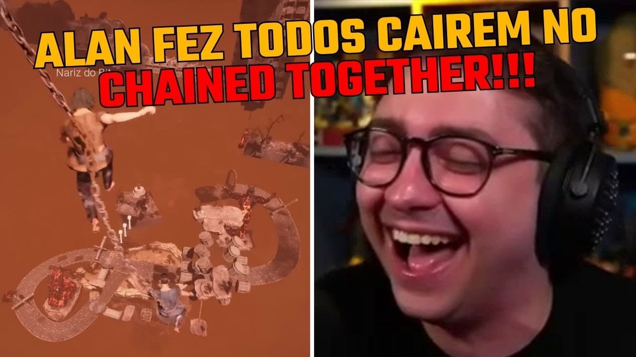 CHAINED TOGETHER | MELHORES MOMENTOS do ALANZOKA e AMIGOS
