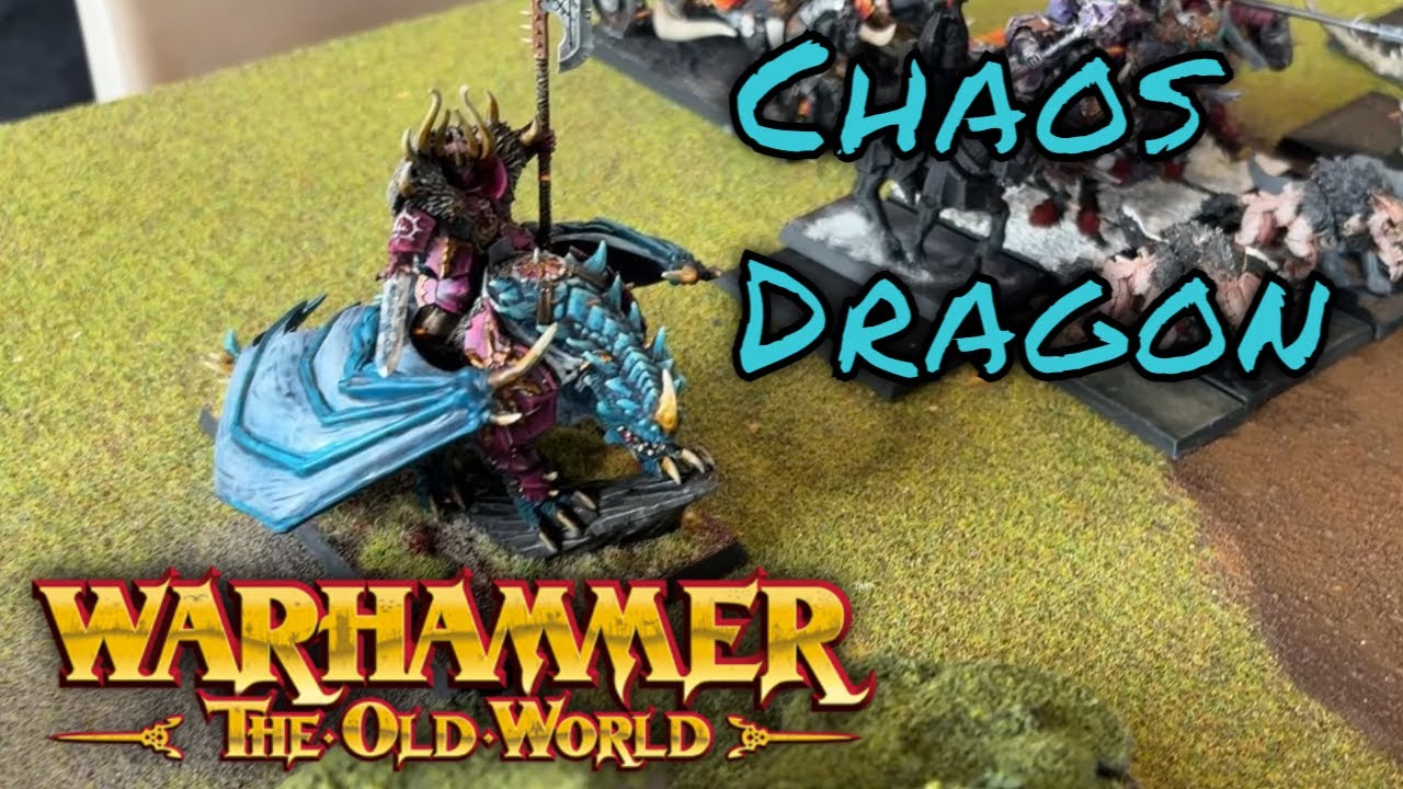 Warhammer the Old World Tournament Battle Report Orcs and Goblins vs Chaos Dragon