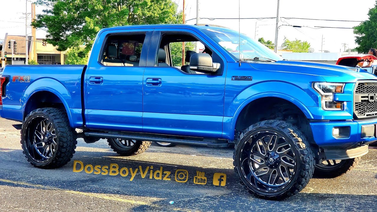 2015 Ford F150 On 26x12 Wheels  Hottwheelz Fathers Day Car Show 2020