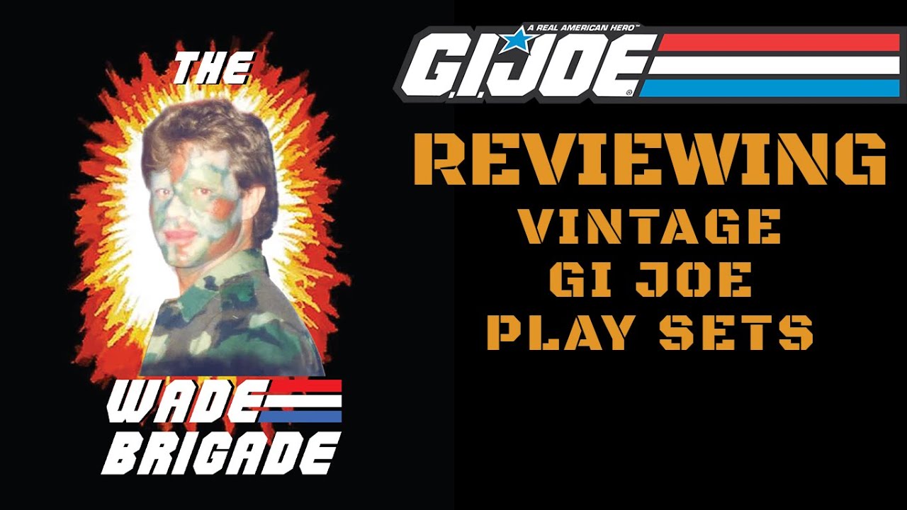 G.I. JOE PLAY SETS FROM 1983-1985