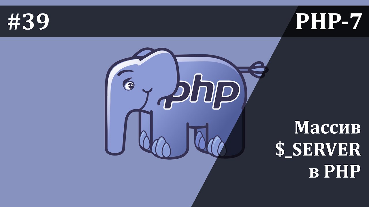 Суперглобальный массив SERVER в PHP | Базовый курс PHP-7