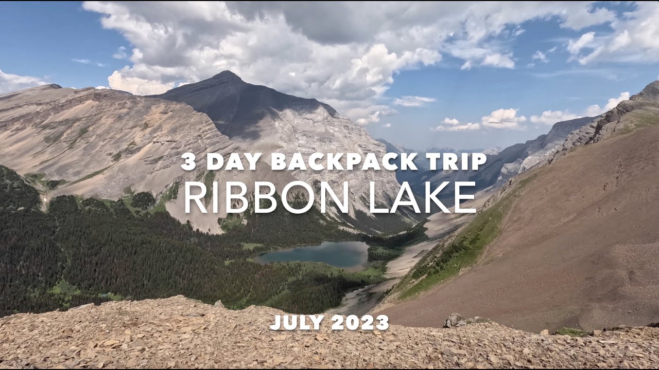 3-day SOLO Backpacking Trip to Ribbon Lake, Kananaskis, Canadian Rockies.... GRIZZLY bear encounter.