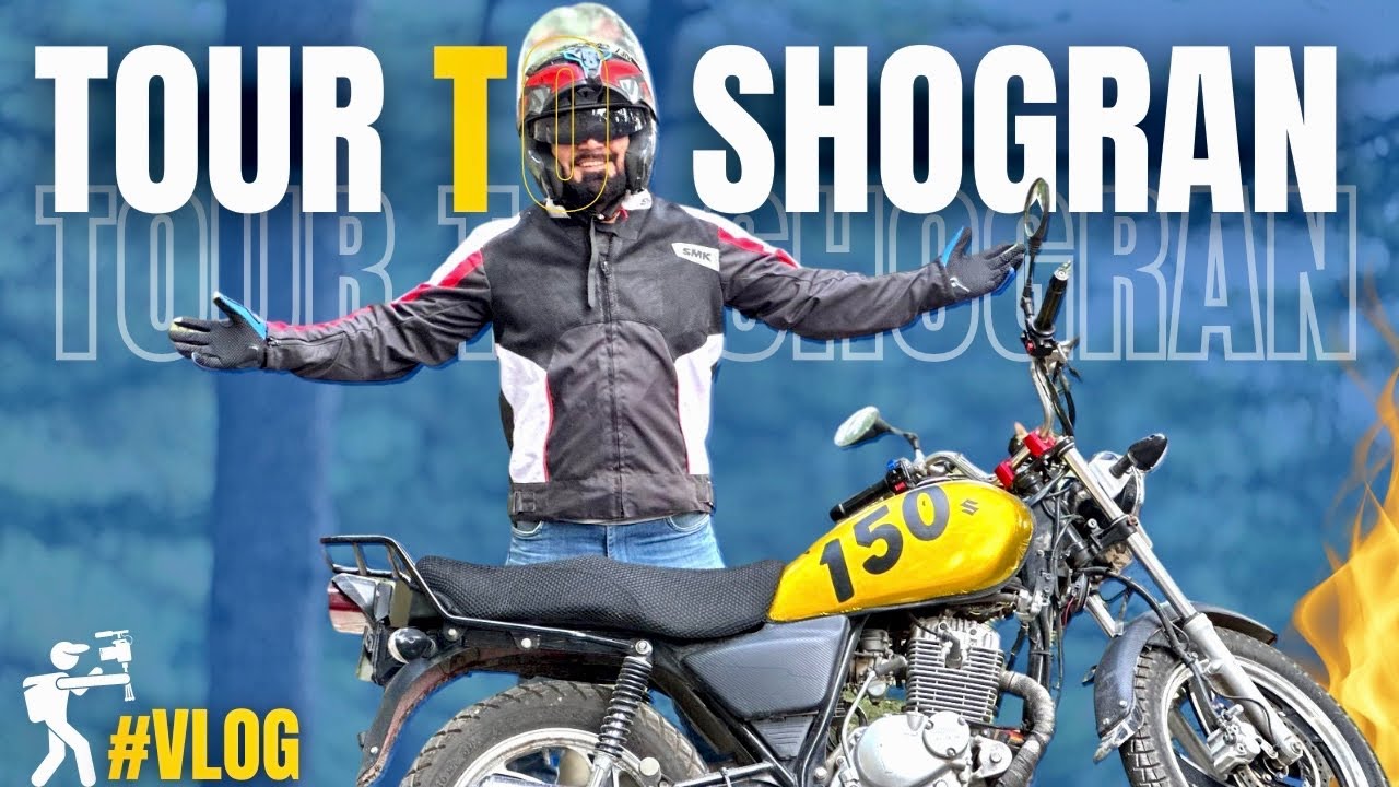 SHOGRAN TOUR On Suzuki GS 150 - Moto Vlog | Bike Mate PK