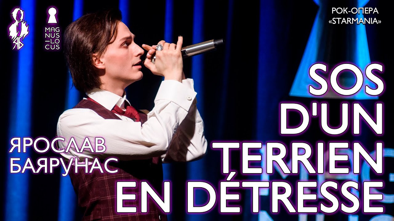 Ярослав Баярунас - SOS d’un terrien en détresse (рок-опера «Starmania»)