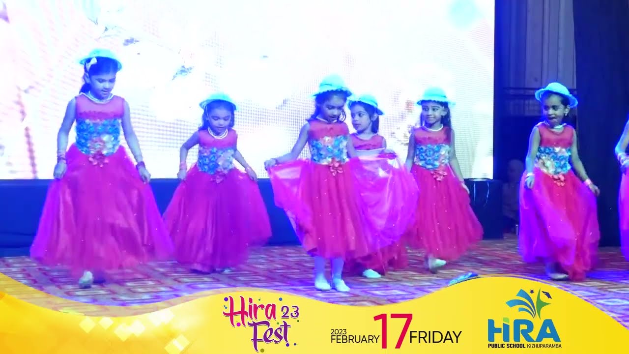 Pullichirakulla Poombatta | Dance | Hira Fest 23 | Hira Public School Kizhuparamba