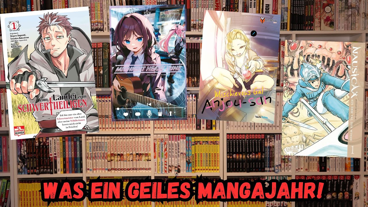 Das waren die BESTEN MANGA NEUSTARTS 2025!