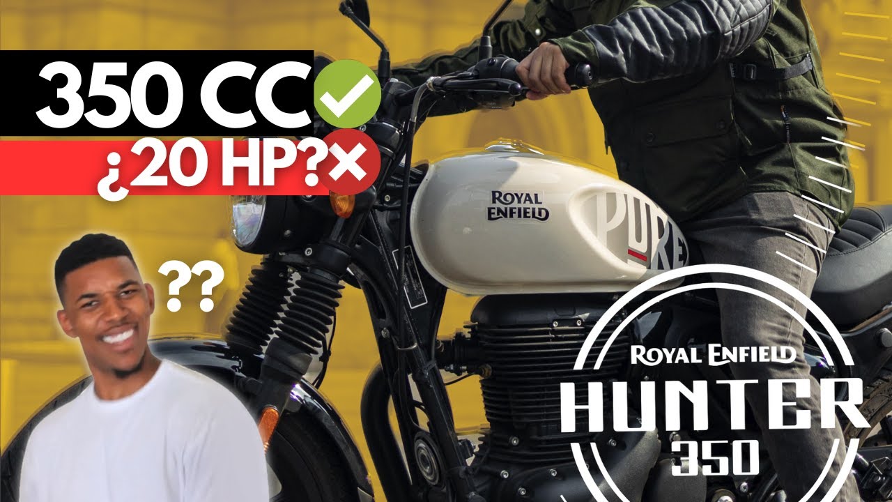 ♠️ HUNTER 350 La ROYAL Enfield ¡MÁS BARATA! pero 🤔, ¿Vale la pena considerarla? Jaddhartha Motos