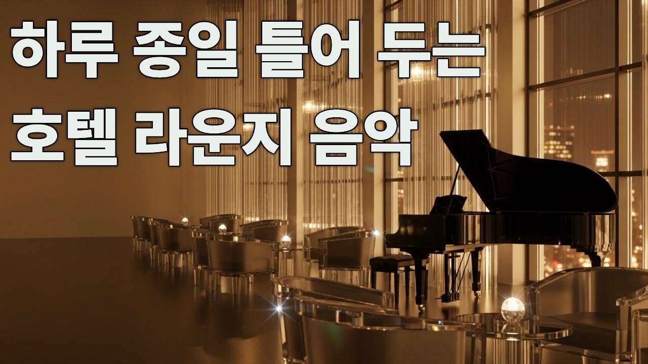 조용한 호텔 라운지에서 흐르는 음악 | 분위기 있는 힐링 플레이리스트 · 6 Hours