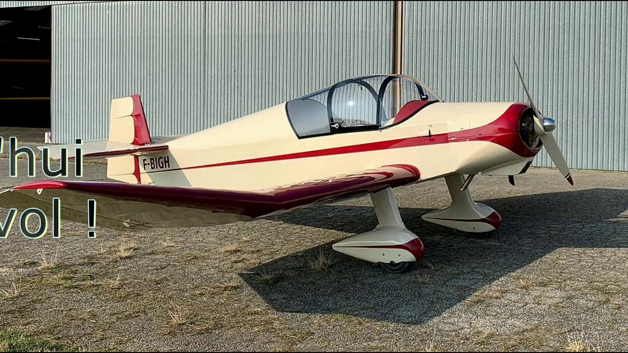 AERORETRO - Jodel D119   premier vol après restauration
