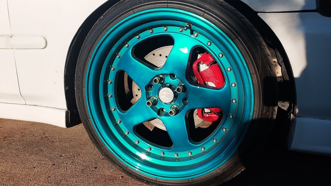 Integra Type-R 4 Lug Brake Upgrade For A Honda Civic (FRONT AND REAR!)