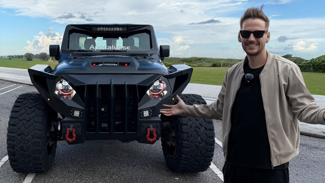 Этот кабриолет 4x4 имеет мощность 700 л.с.! | Apocalypse Speedster Cheetah