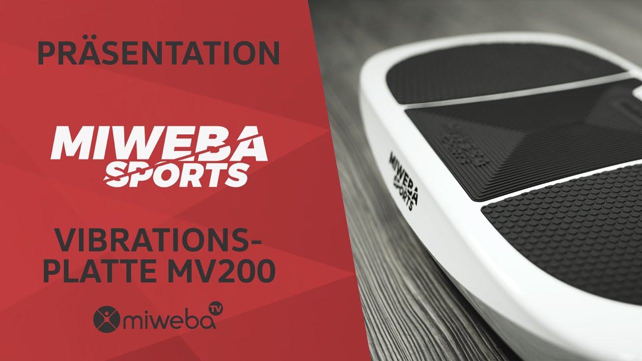 Miweba Sports MV200 3D Vibrationsplatte 🤸 | Pr&auml;sentation | Deutsch