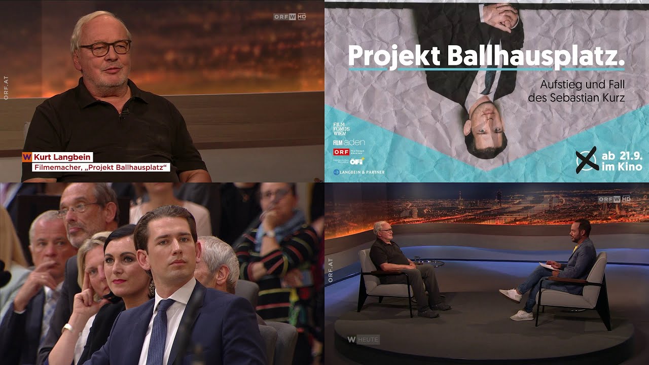 Kurt Langbein zu seinem Film Projekt Ballhausplatz