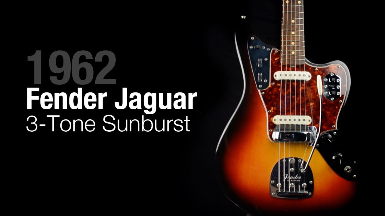 1962 Fender Jaguar Three Tone Sunburst | CME Vintage Demo