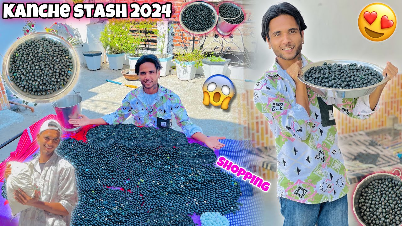 Kanche Stash 2024😱 || Kanche Shopping On Wholesale Price😍 || Village Game Kanche🔥