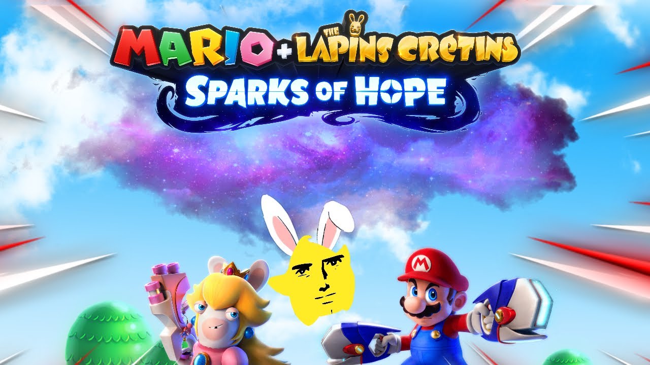 CURSA ATTAQUE LE ROYAUME CHAMPIGNON :Mario + Lapin cretin sparks of hope