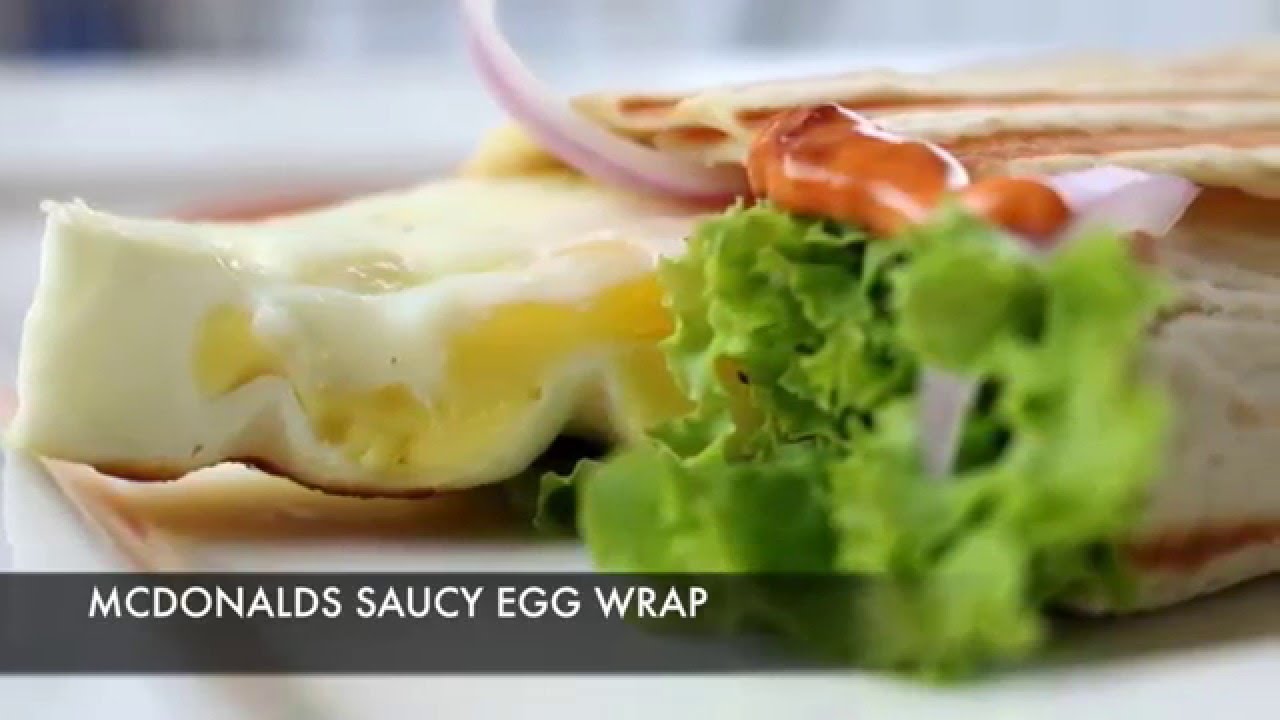 McDonalds Egg Wrap Recipe by bharatzkitchen | breakfast recipe |