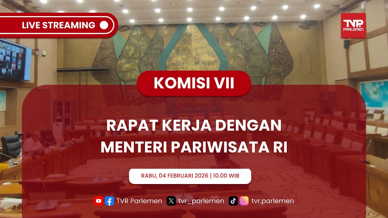 KOMISI VII DPR RI RAPAT KERJA DENGAN MENTERI PARIWISATA RI