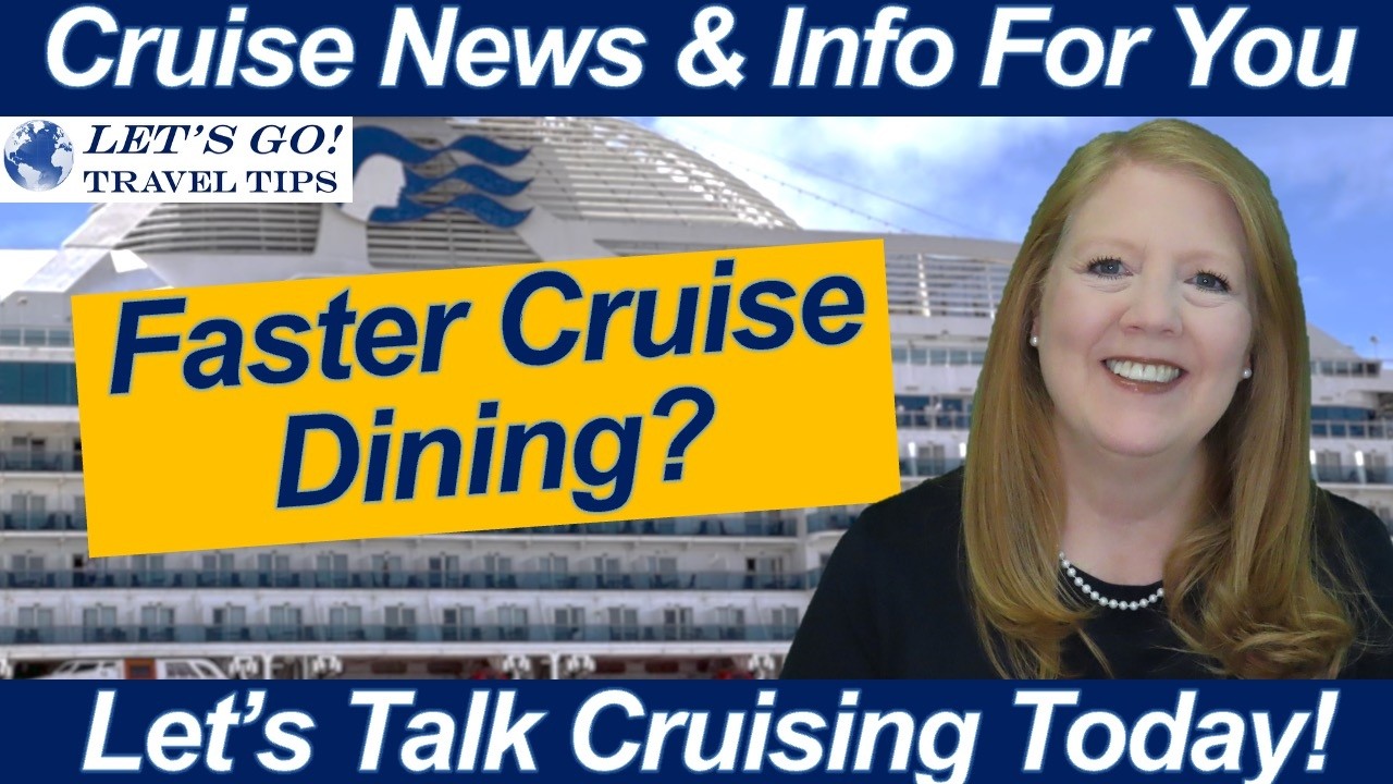 КРУИЗНЫЕ НОВОСТИ! Компания Carnival Cruises тестирует ускоренное обслуживание ужина — сработает л...