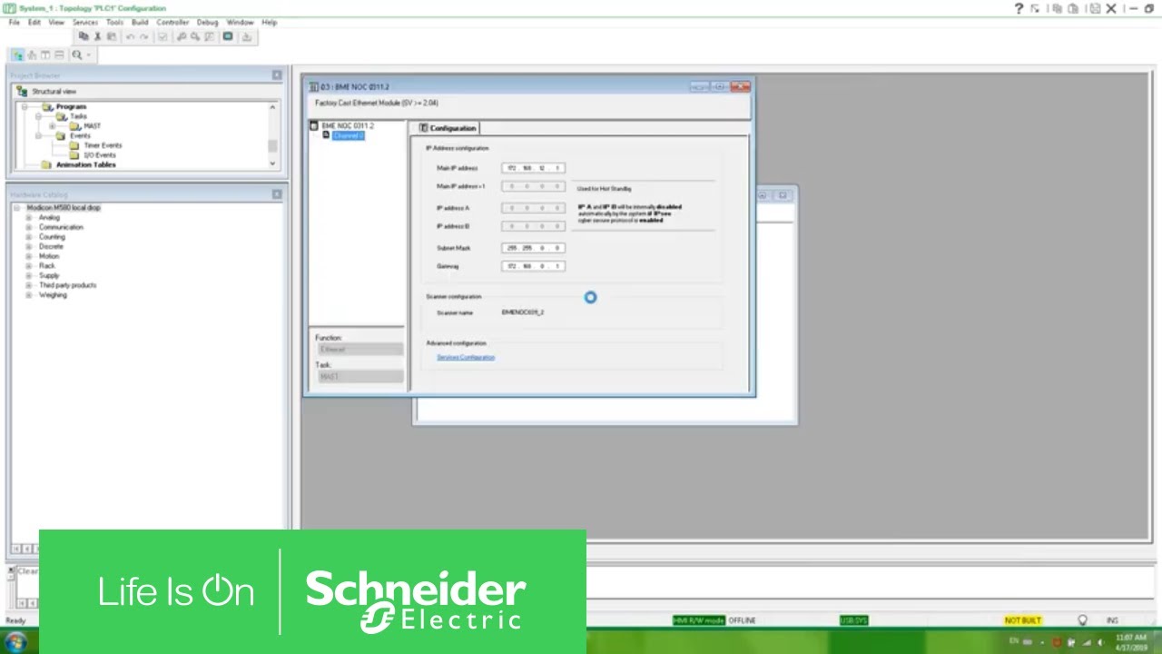 Redundant N/W Configuration in EcoStruxure Hybrid DCS for PLC/SCADA | Schneider Electric Support