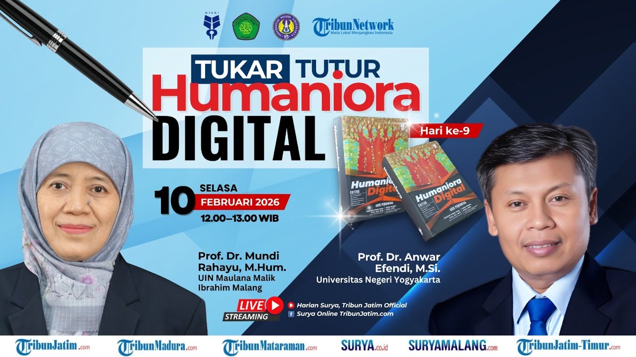 🔴TUKAR TUTUR Humaniora Digital - hari Sembilan