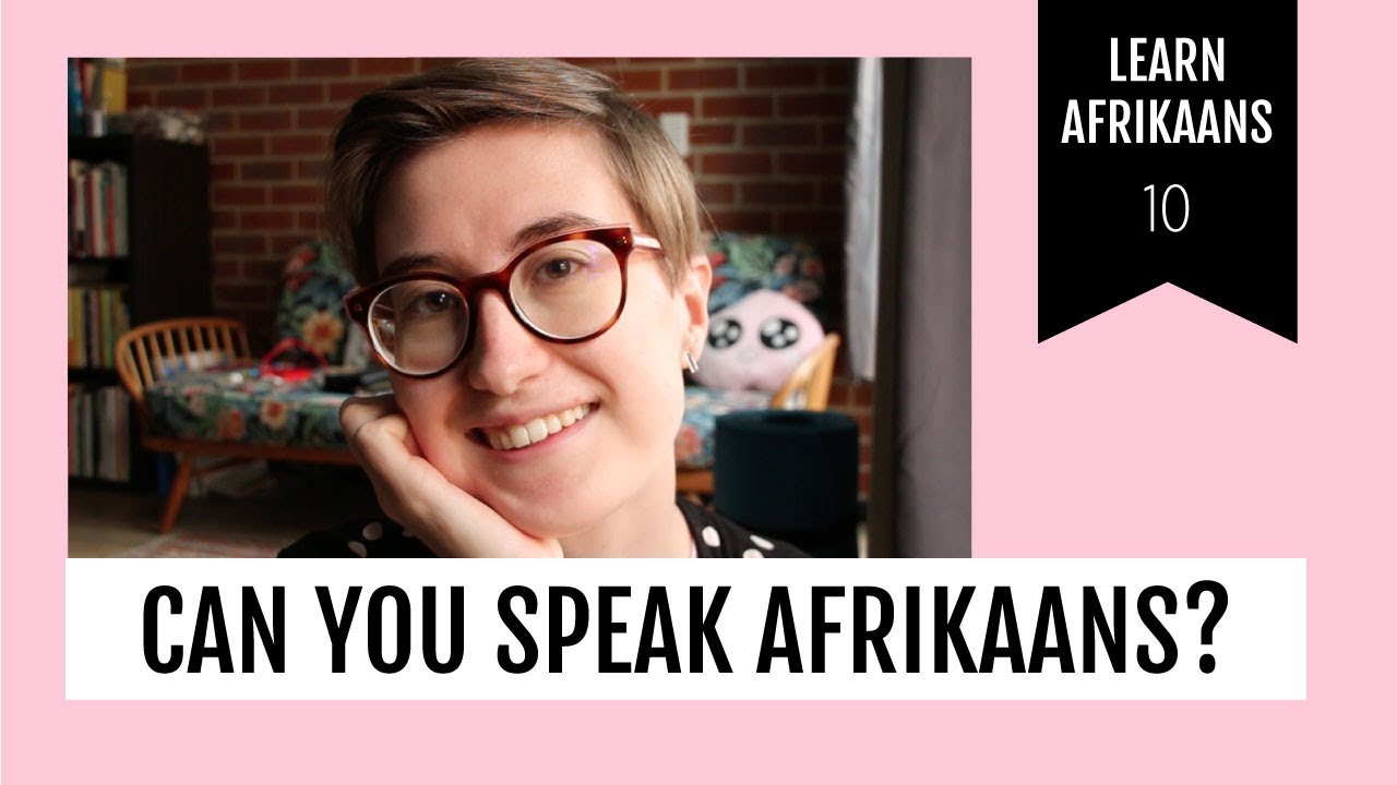 Saying you can't speak Afrikaans & asking for English | Afrikaans met Lindie 10