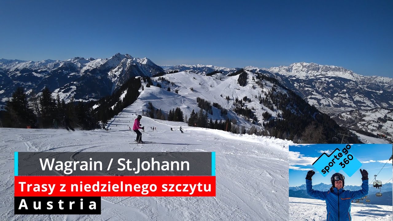 189 Wagrain - Trasy z niedzielnego szczytu