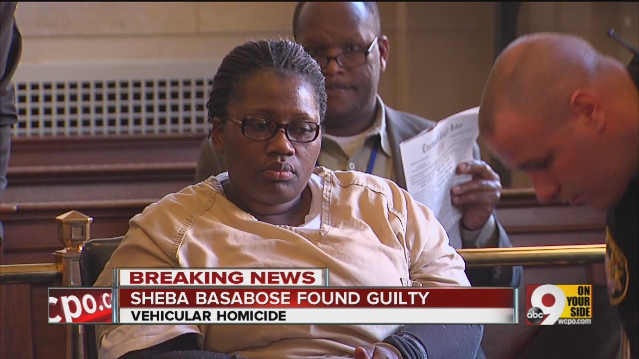 Sheba Basabose found guilty of vehicular homicide