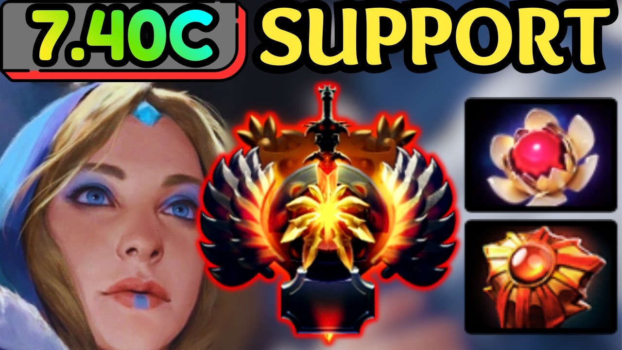 🔥 CRYSTAL MAIDEN Hard Support — Frostbite Lockdown 🔥 Dota 2 Support