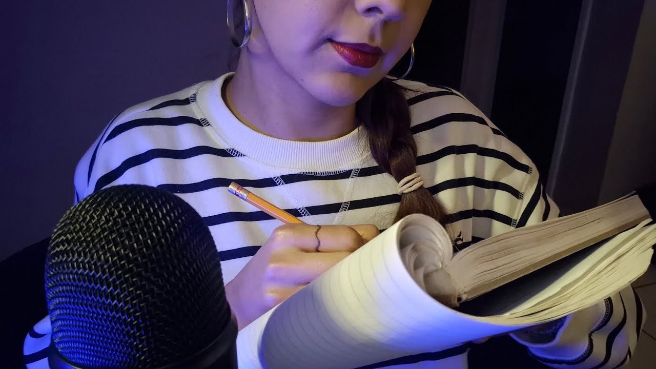 [ASMR] TE DIBUJO