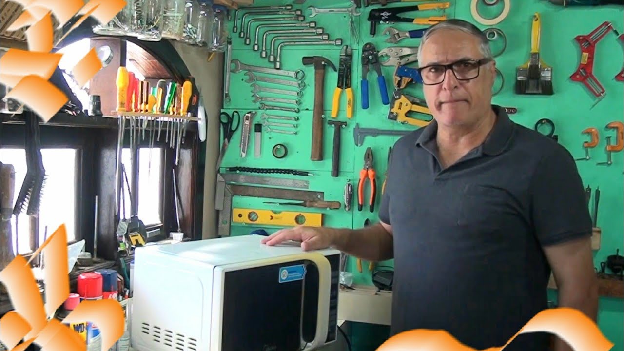 Microondas Midea não esquenta, vamos achar o defeito e consertar?