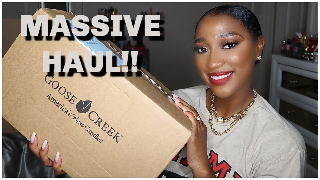 MASSIVE Goose Creek Fall/Halloween Candle Haul| This is a lot of candles 🥴