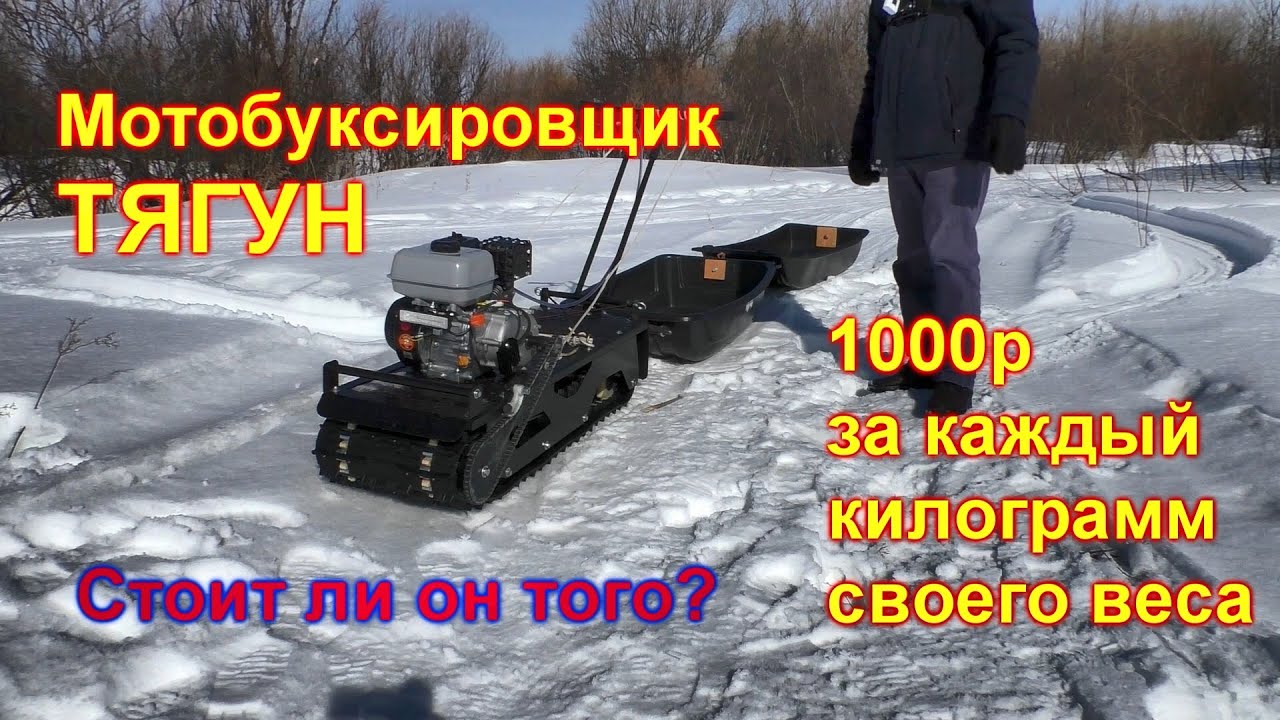 Мотобуксировщик Тягун