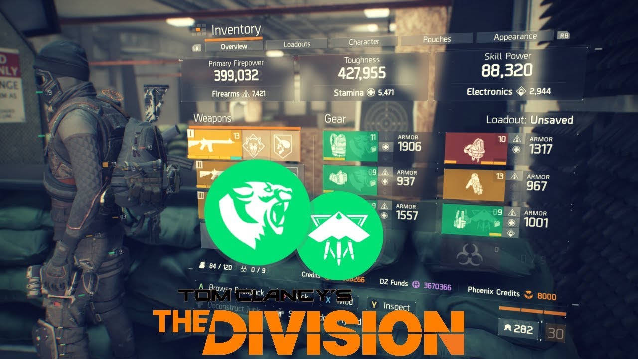 The Division 1.8.3 l AR-PREDSHEE CRIT BUILD!!!!!