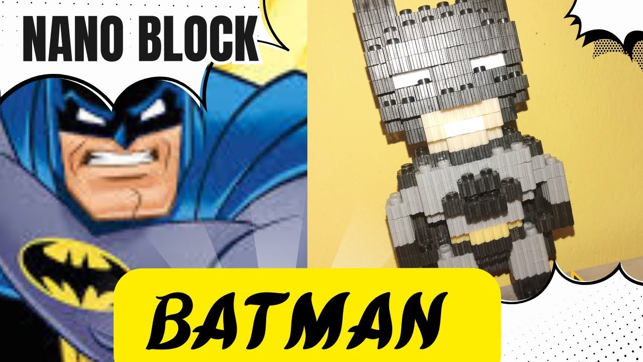 ARMANDO FIGURA DE NANO BLOCK | BATMAN 👾🦇