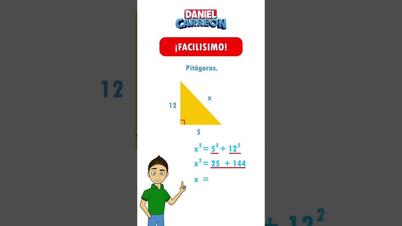 &iexcl;Teorema de Pit&aacute;goras!