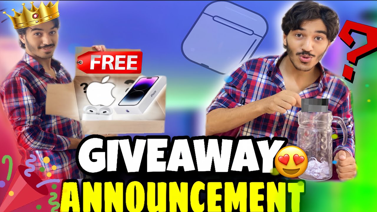IPHONE GIVEAWAY 😱Who is My Lucky Winner’s?😍 || SOHAILVLOG 1 || #iphone17promax 