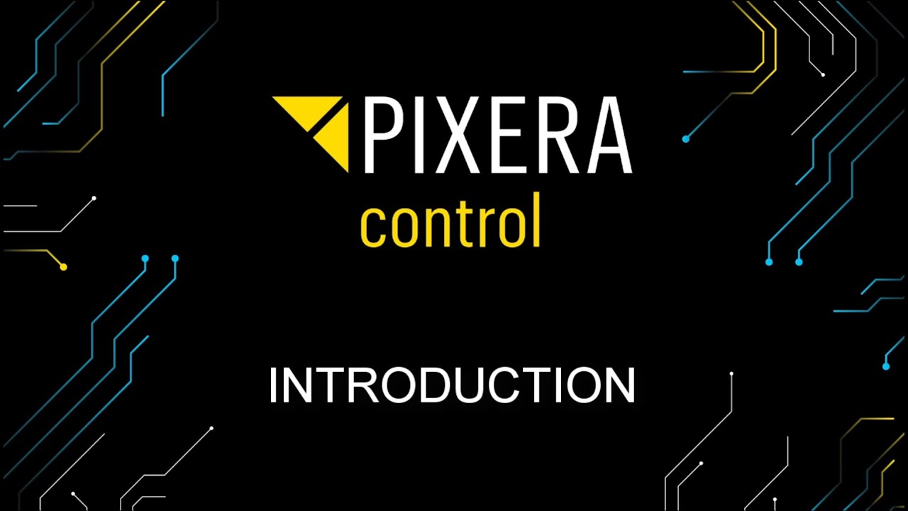 Introduction to Pixera Control