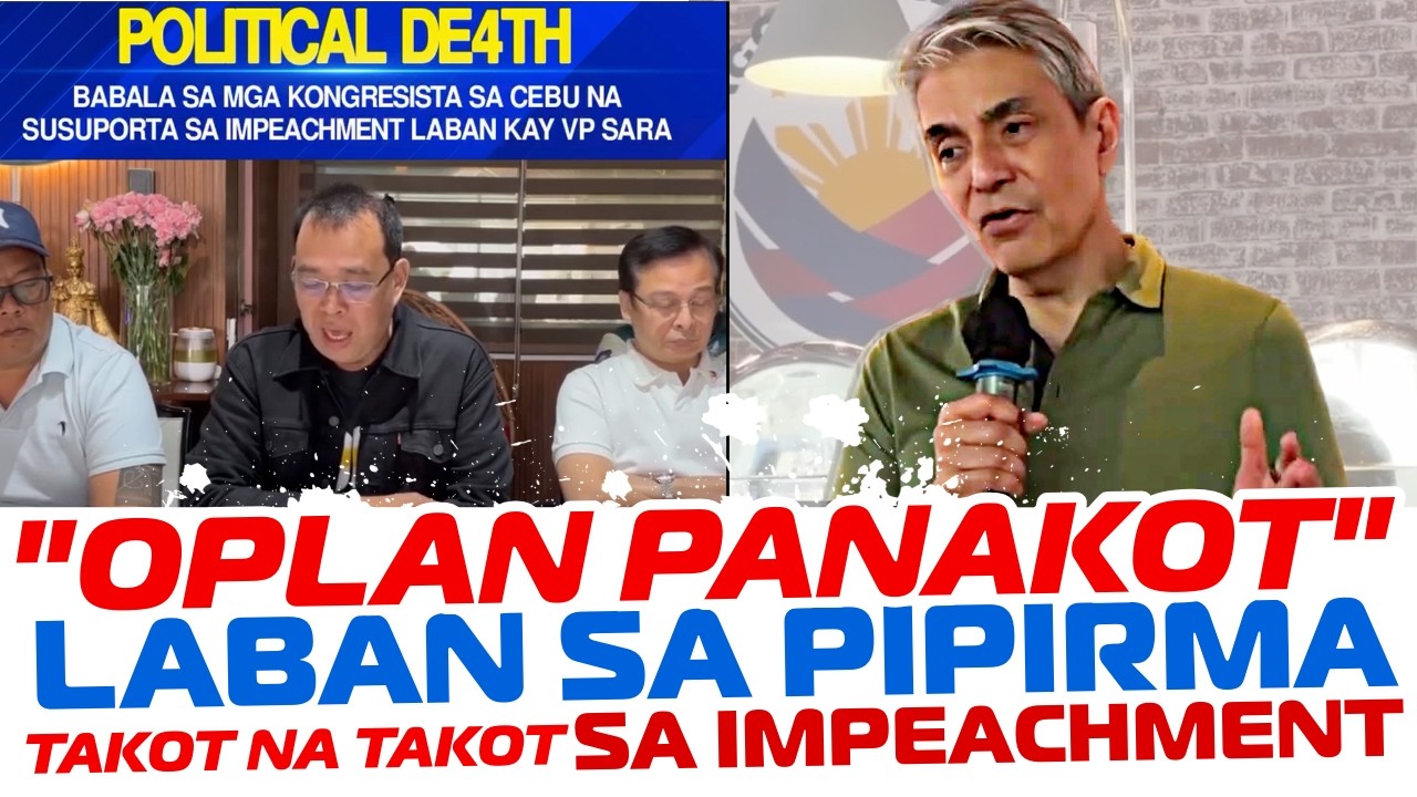 Matinding Pananakot na ang Ginagamit ng mga DDS sa mga Kongresista Pipirma sa Sara Impeachment