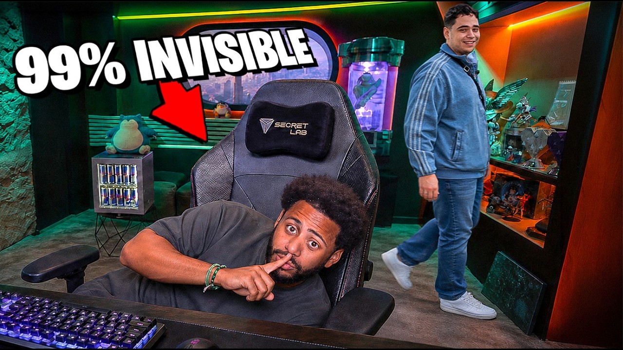 JE ME CACHE DANS LE STUDIO DE KAMETO.... (c'est quoi ce studio &agrave; 100 000&euro; mdrrrr)
