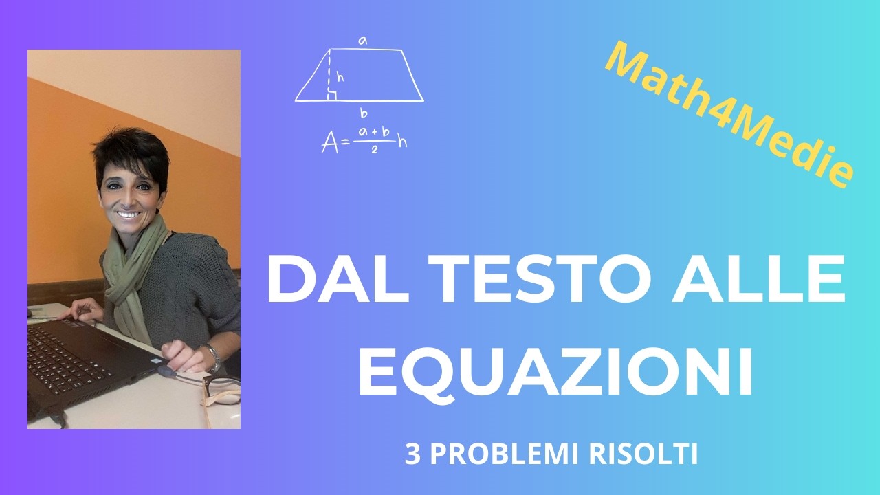 Come risolvere i problemi con le EQUAZIONI: 3 esempi svolti + VERIFICA ✅
