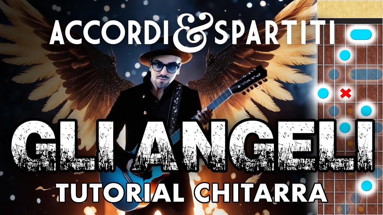 GLI ANGELI Tutorial Chitarra - Vasco Rossi