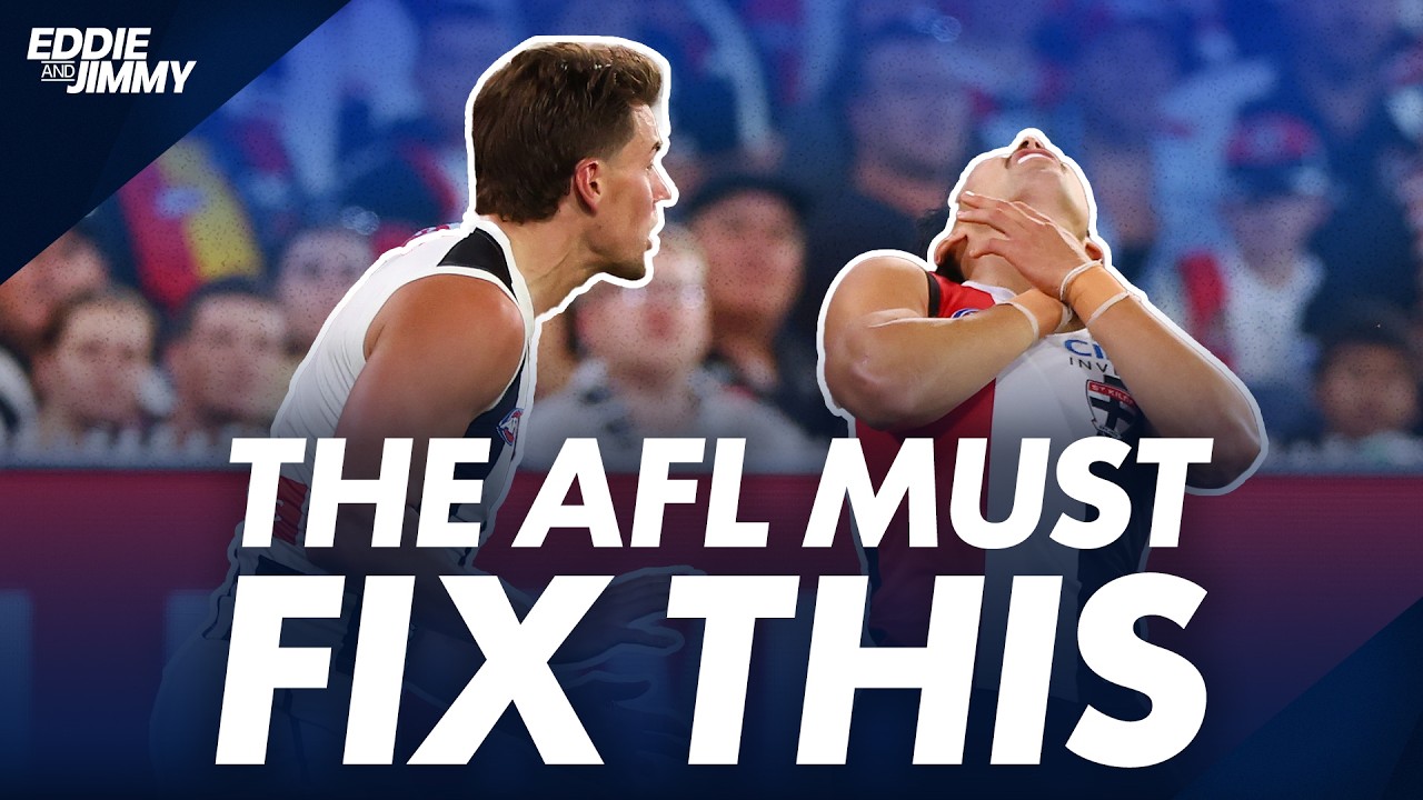 Does footy have a STAGING issue? | Eddie and Jimmy