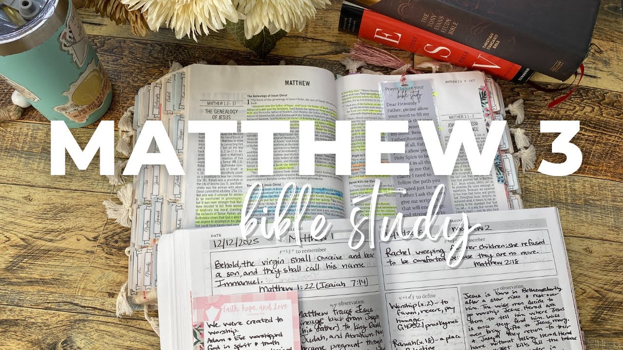Bible Study Matthew 3