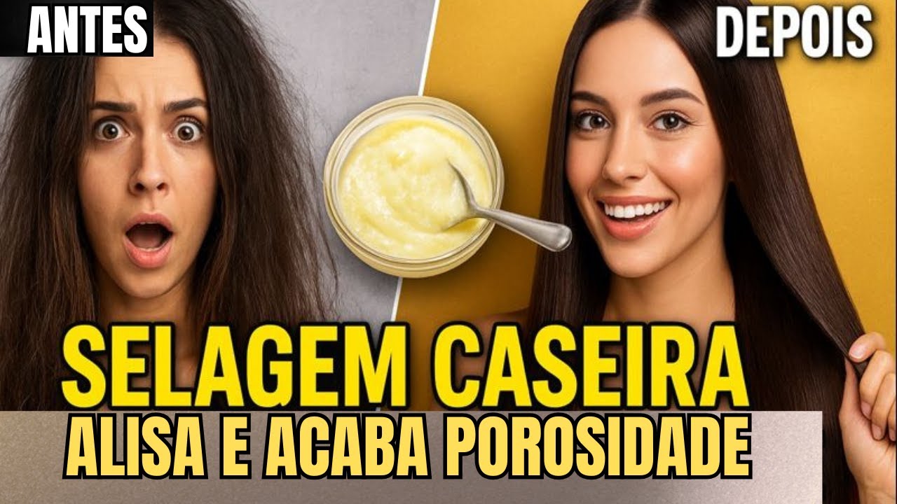 SELAGEM CAPILAR CASEIRA ALISA E ACABA POROSIDADE DOS FIOS
