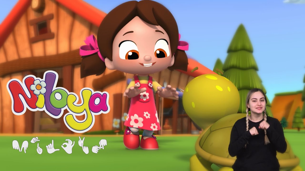 Niloya İşaret Dili - 15 dakika Niloya çizgi film...